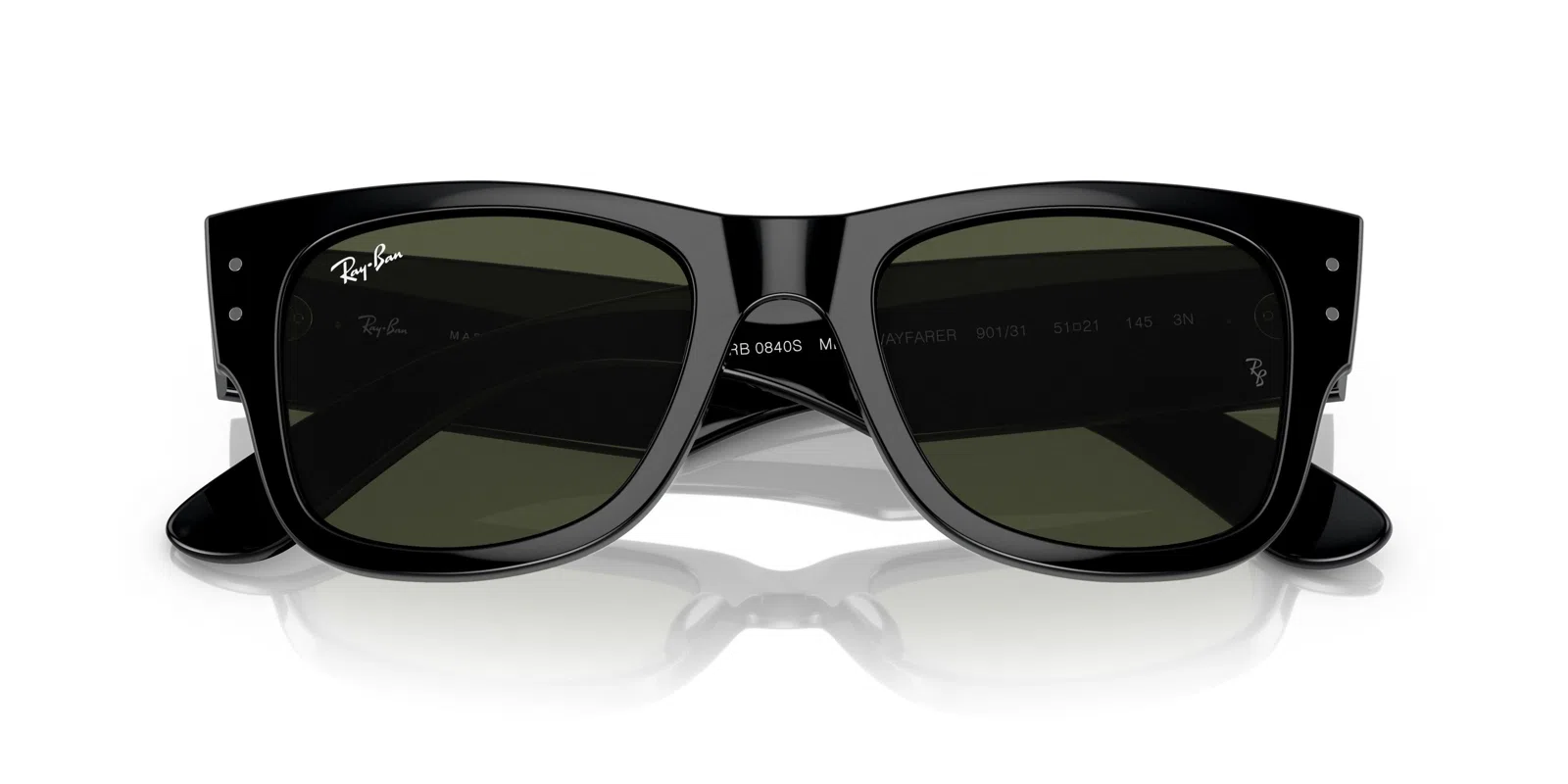 Ray-Ban Mega Wayfarer 0840S Sunglasses - view 124